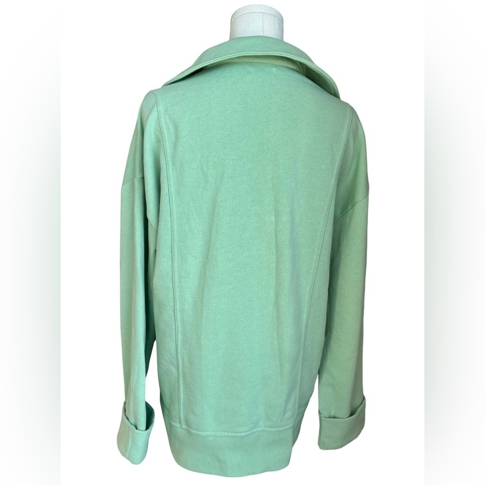 Anthropologie Pilcro Mint Green Crewneck Sweatshirt - Picture 4 of 7